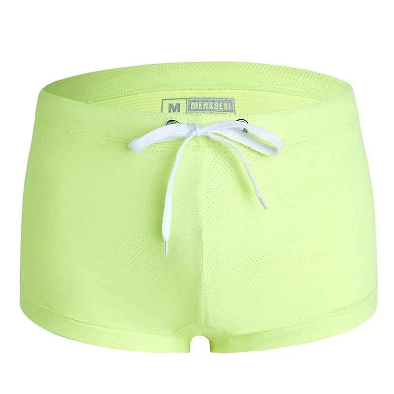 Costume Mare Uomo Pantaloncini corti Boxer Shorts Bagno Slip Interno Piscina