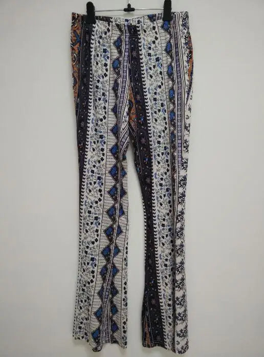 Damen Yoga Hose Bootcut Hüftjeans Schlaghose Hip Retro Flared Leggins