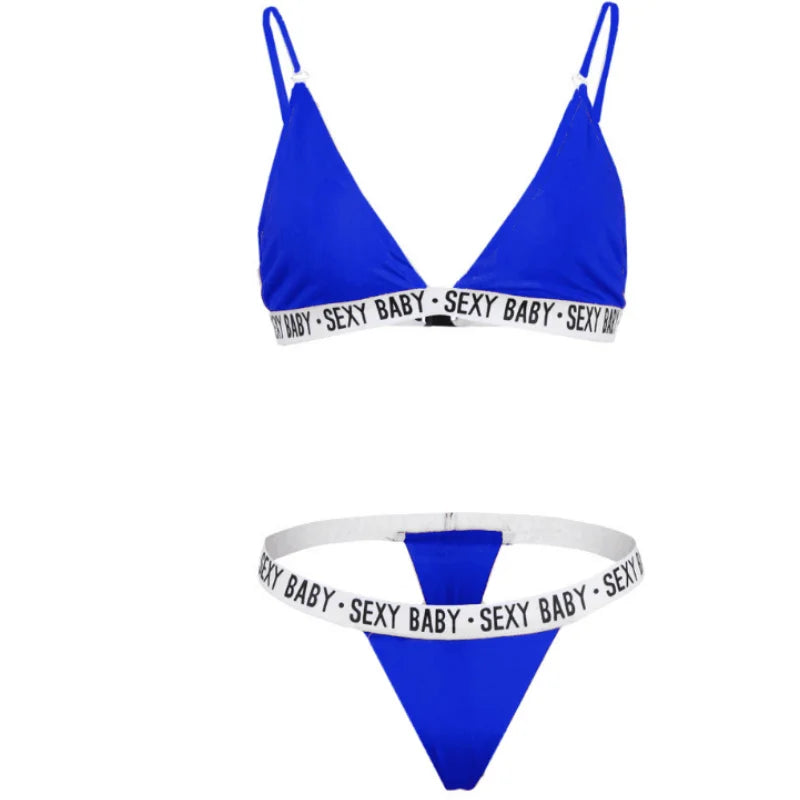 Push-Up Sexy BH-Set + Slip Unterwäsche Spitze Dessous Reizwäsche Tanga Schlüpfer