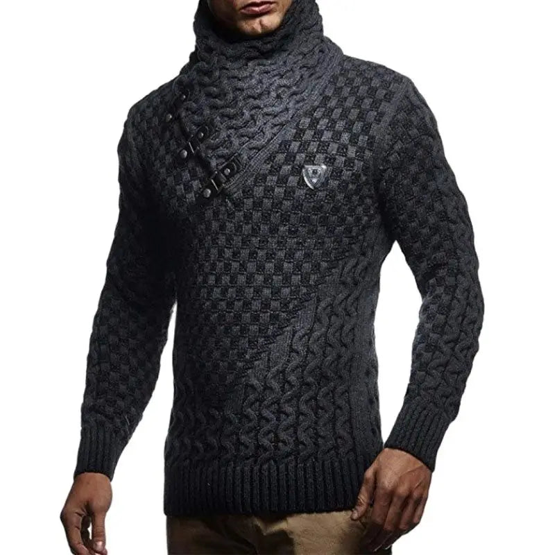 Herren Pullover Sweatshirt Troyer Pulli Sweater Rundkragen Shirt Langarmshirt