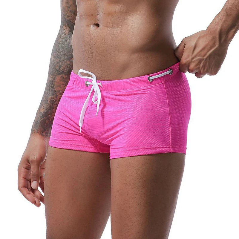 Costume Mare Uomo Pantaloncini corti Boxer Shorts Bagno Slip Interno Piscina