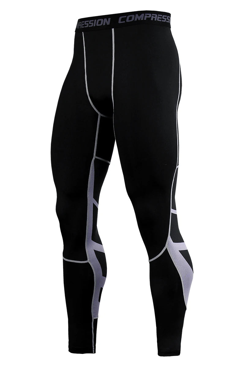 Herren Leggings Sporthose Jogginghose Trainingshose Lauf Hose Kompressionshose