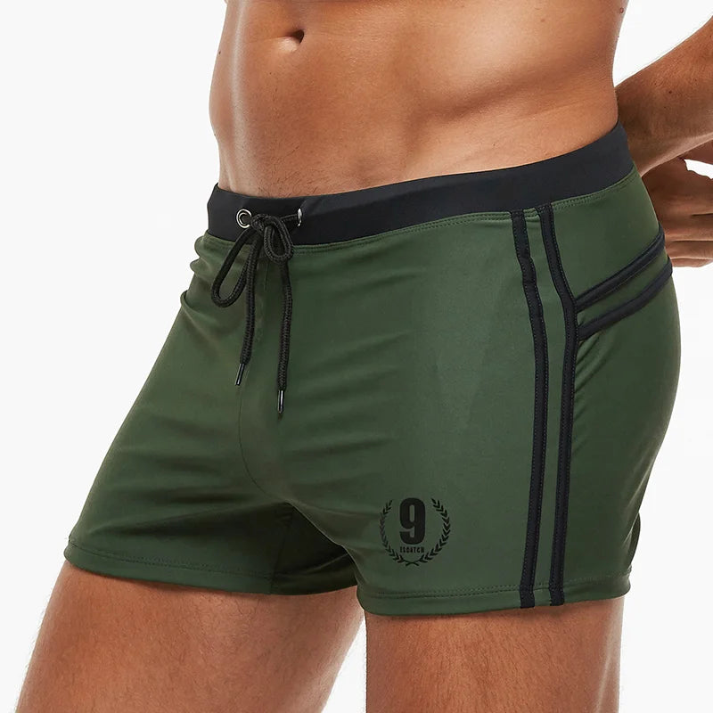 Herren Badehose Badeshort Kurze Hose Shorts Schwimmhose 100% Polyester NEU