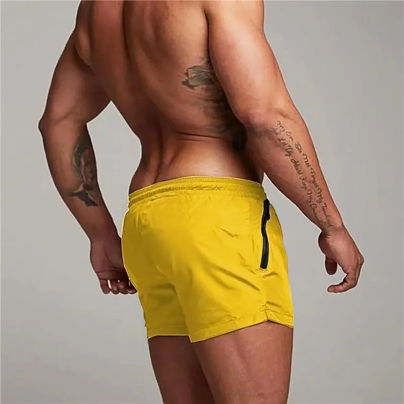 Herren Badehose Badeshort Kurze Hose Shorts Schwimmhose 100% Polyester NEU