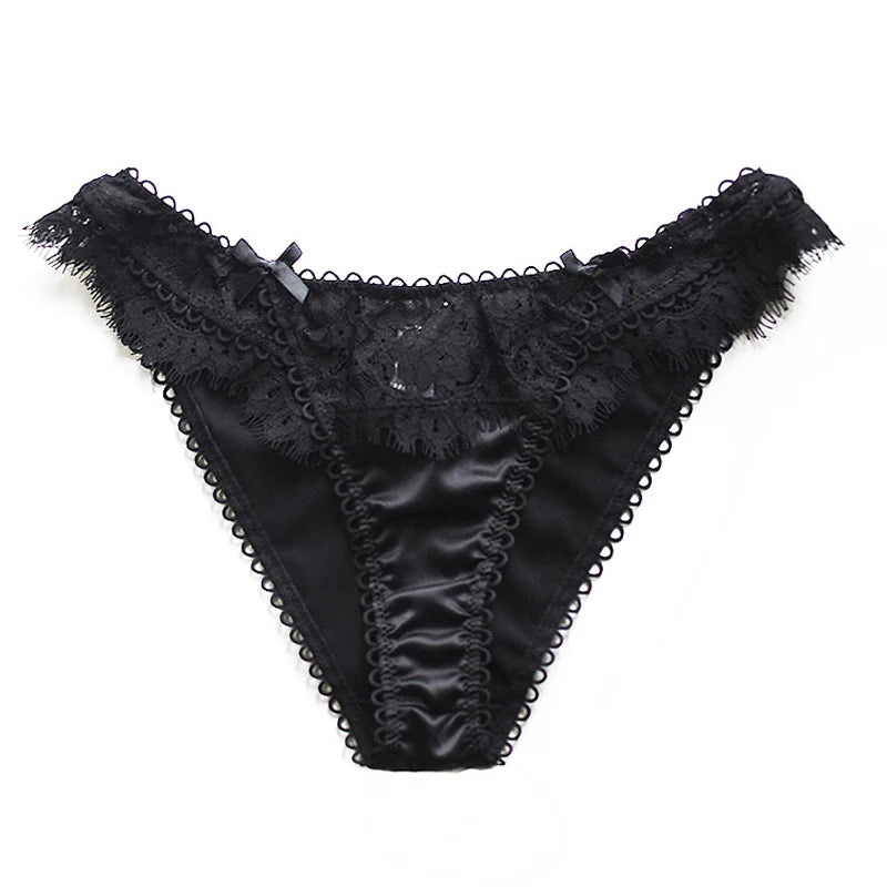 Frauen Spitze Tanga String Höschen Sexy Schlüpfer Slip Dessous Unterwäsche