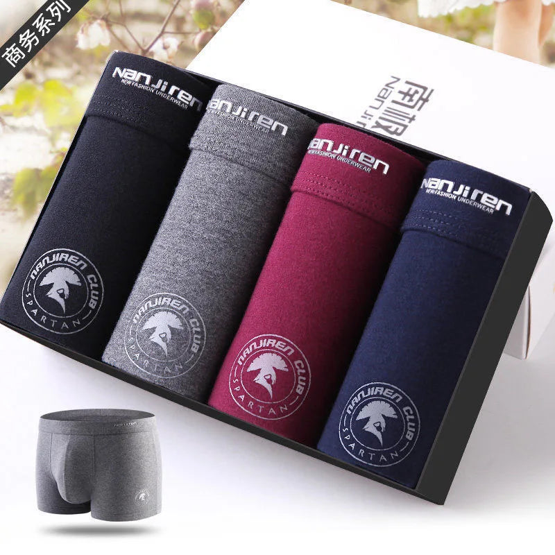 4er Pack Herren Boxershorts Unterhosen Basic Unterwäsche Boxer Shorts 6XL NEU