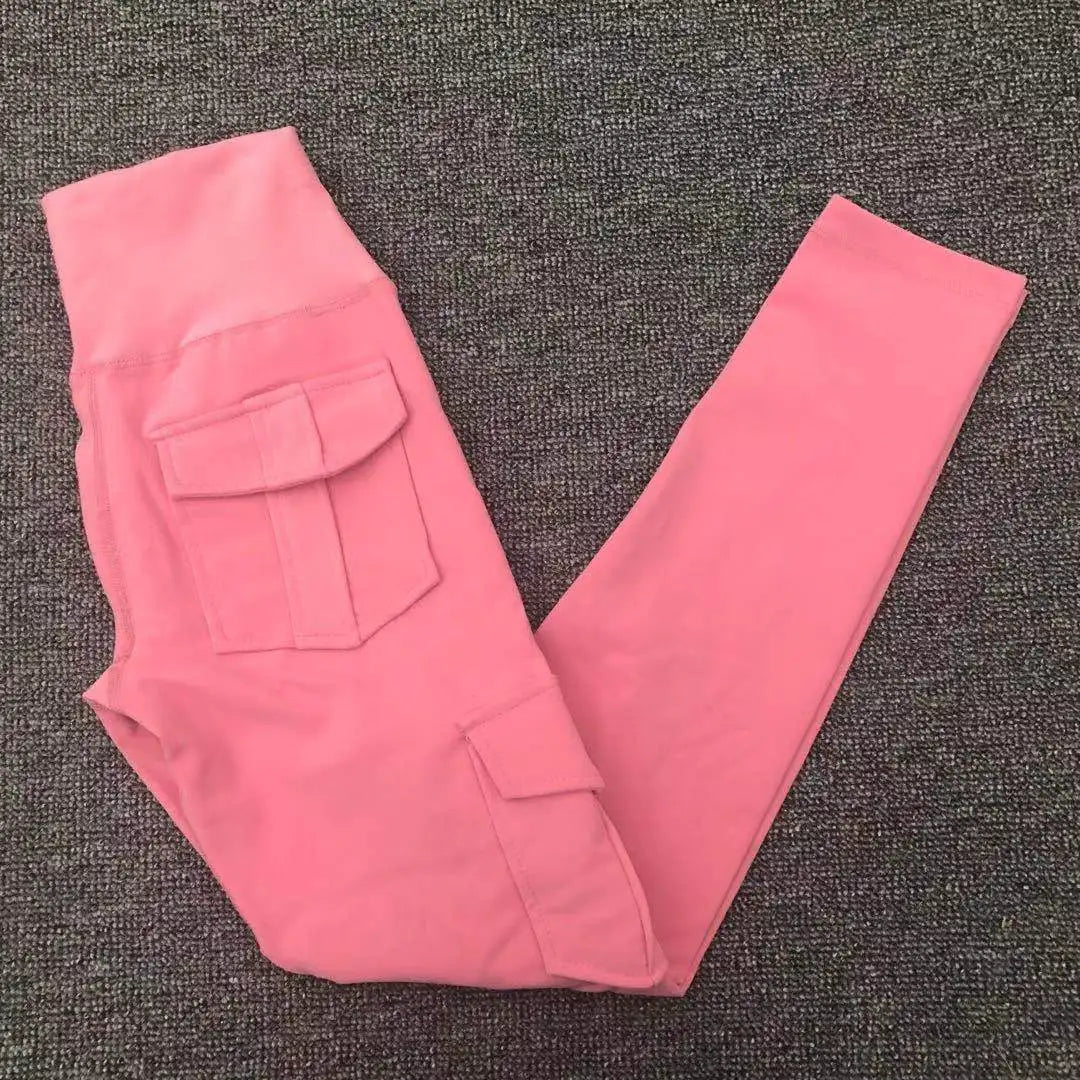 Yoga Leggings Push Up Hohe Taille Sexy Damen Sport Fitness Gym Stretchhose Hose