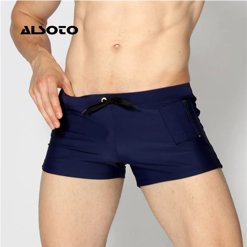 Costume Mare Uomo Pantaloncini corti Boxer Shorts Bagno Slip Interno Piscina