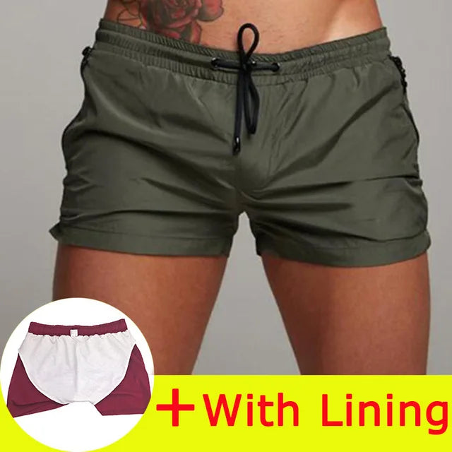 Herren Badehose Badeshort Kurze Hose Shorts Schwimmhose 100% Polyester NEU
