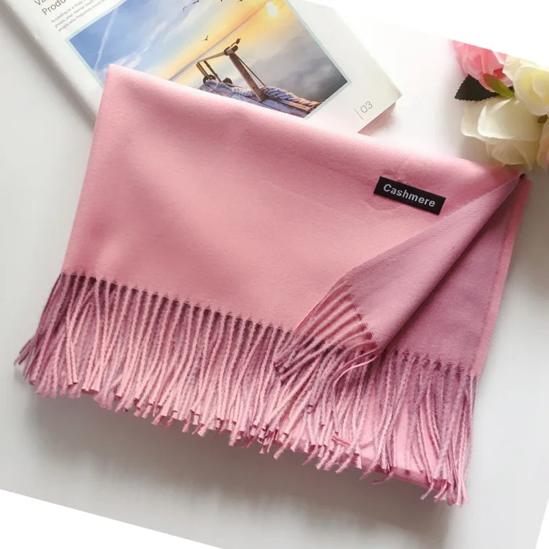 Damen Schal Winterschal Stola Schlauchschal Halstuch Wollschal Strickschal Loop
