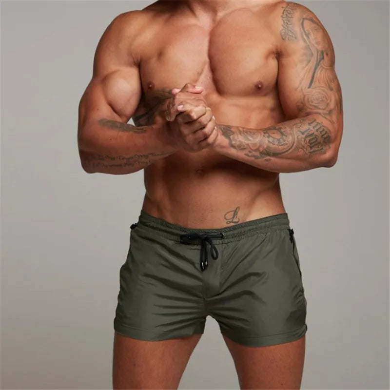 Herren Badehose Badeshort Kurze Hose Shorts Schwimmhose 100% Polyester NEU