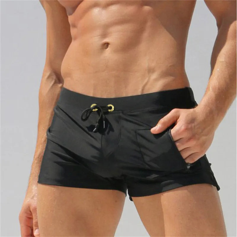 Costume Mare Uomo Pantaloncini corti Boxer Shorts Bagno Slip Interno Piscina