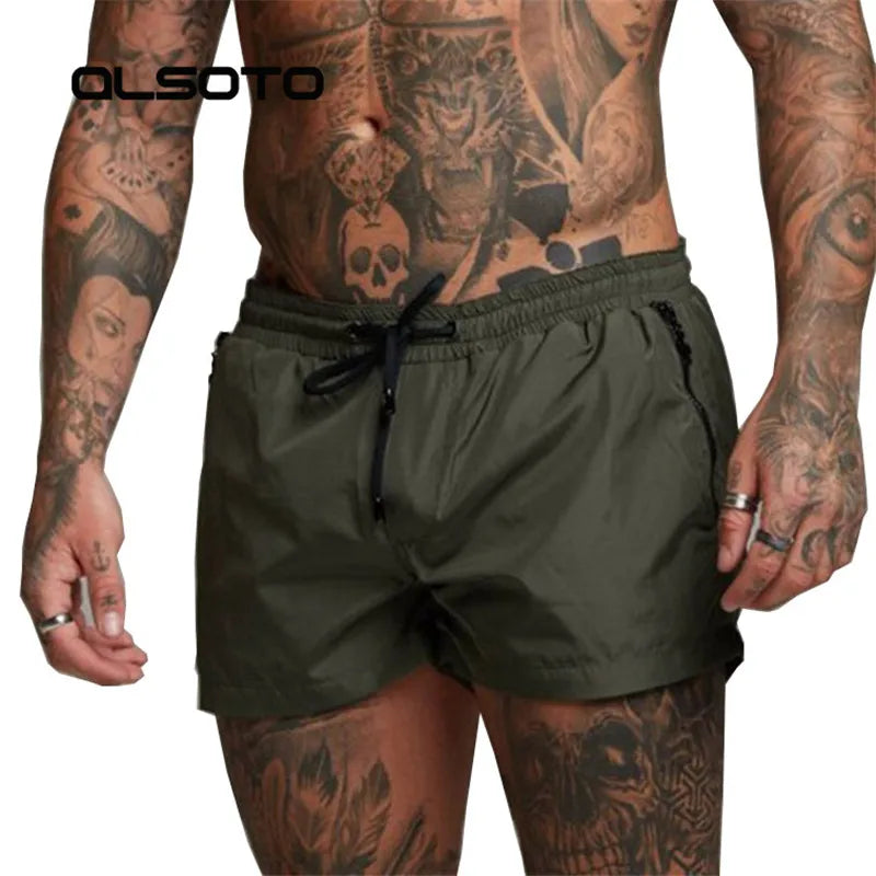 Herren Badehose Badeshort Kurze Hose Shorts Schwimmhose 100% Polyester NEU