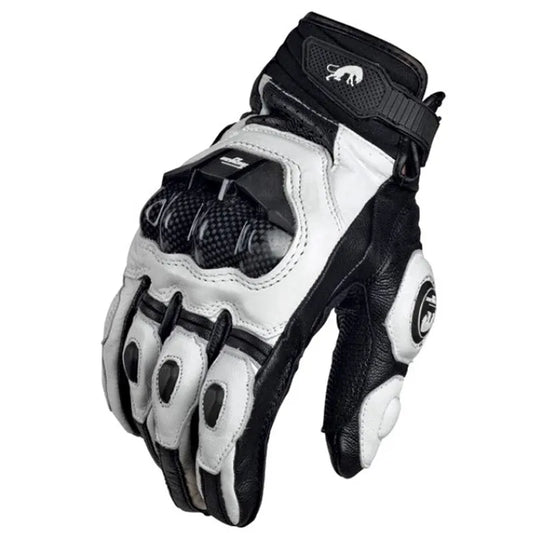 Motorradhandschuhe mit Knöchelprotektor Herren Motorrad Handschuhe Touchscreen