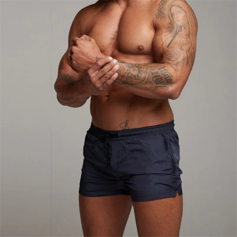 Herren Badehose Badeshort Kurze Hose Shorts Schwimmhose 100% Polyester NEU