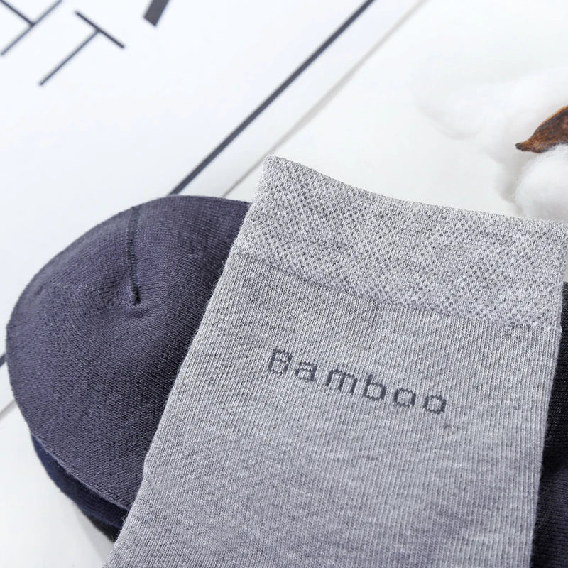 10 Paar Herren Business Socken aus Bambusfaser Atmungsaktives Größe 38-45