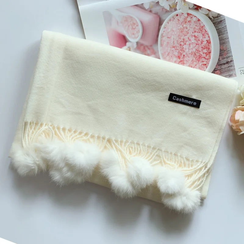 Damen Schal Winterschal Stola Schlauchschal Halstuch Wollschal Strickschal Loop