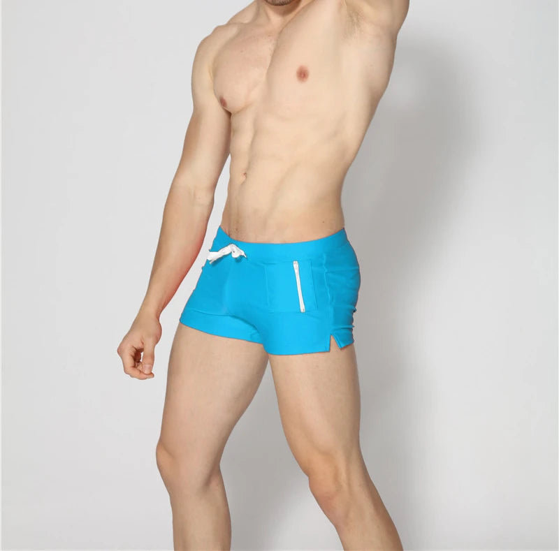 Costume Mare Uomo Pantaloncini corti Boxer Shorts Bagno Slip Interno Piscina