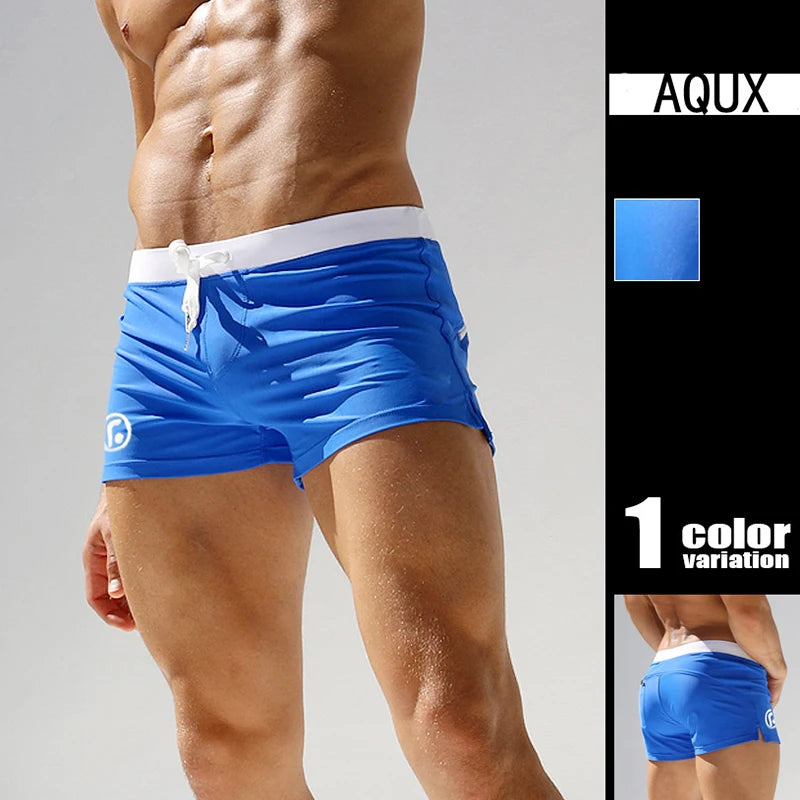 Herren Badehose Badeshort Kurze Hose Shorts Schwimmhose 100% Polyester Bermuda