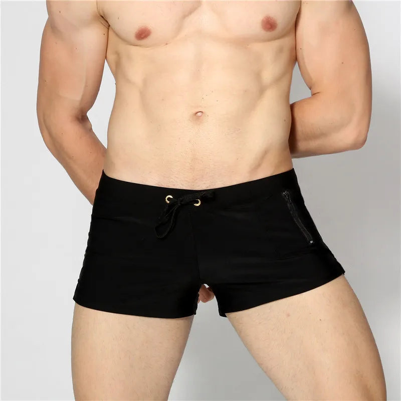 Herren Badehose Badeshort Kurze Hose Shorts Schwimmhose 100% Polyester NEU
