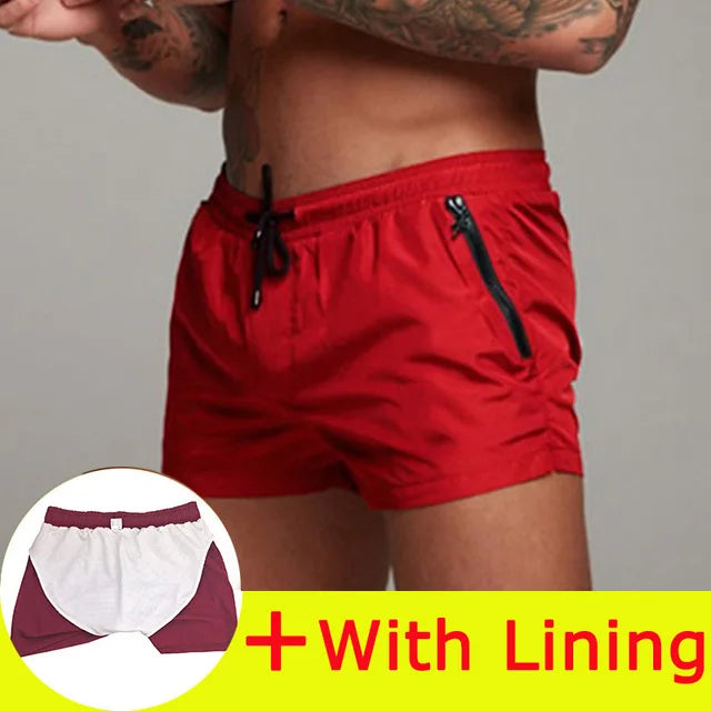 Herren Badehose Badeshort Kurze Hose Shorts Schwimmhose 100% Polyester NEU