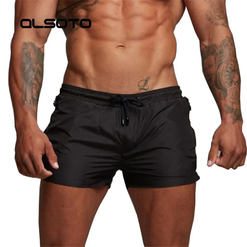 Herren Badehose Badeshort Kurze Hose Shorts Schwimmhose 100% Polyester NEU