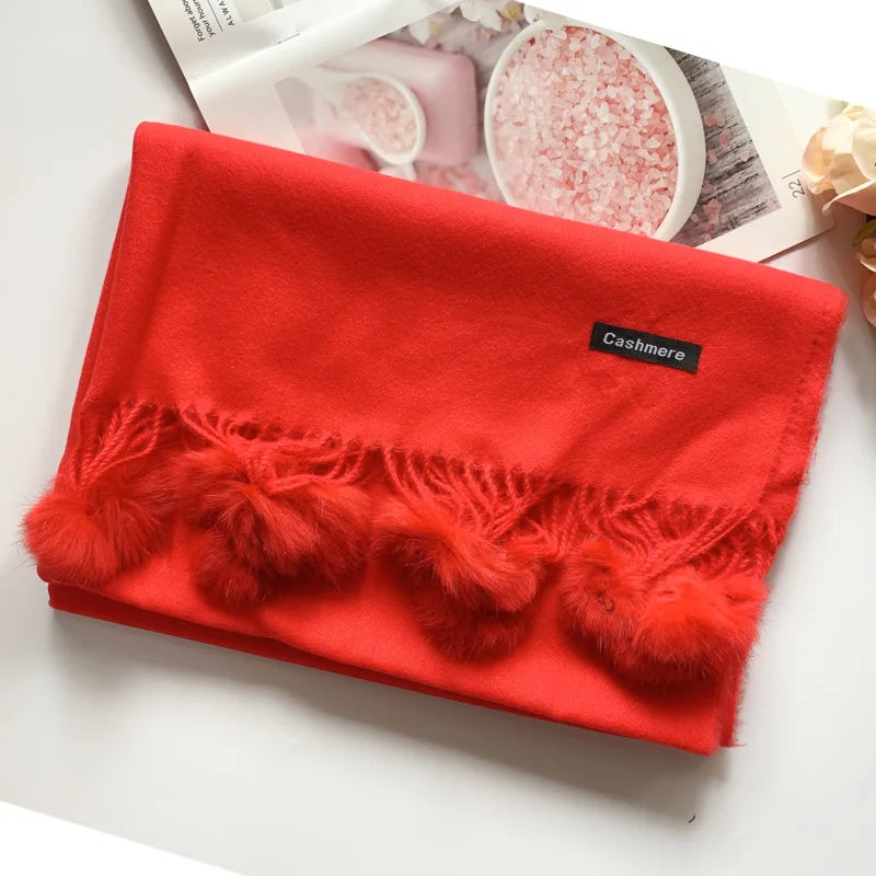 Damen Schal Winterschal Stola Schlauchschal Halstuch Wollschal Strickschal Loop