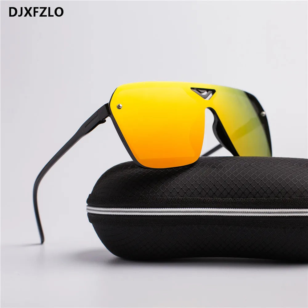 Fashion Sonnenbrille Herren HD Polarisiert 100% UV400 Polycarbonat Pilotenbrille