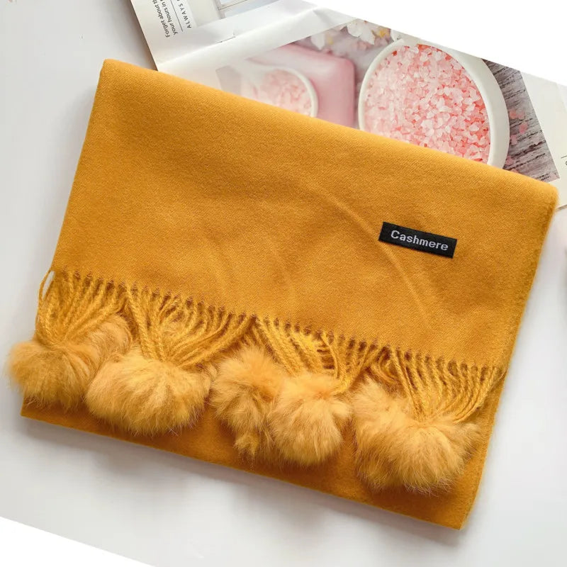 Damen Schal Winterschal Stola Schlauchschal Halstuch Wollschal Strickschal Loop