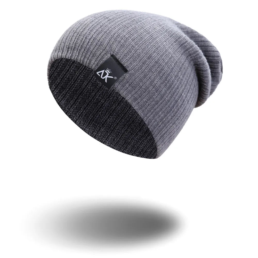 Warme Damen Herren Wintermütze Woll Mütze Strickmütze Kappe Hut Unisex