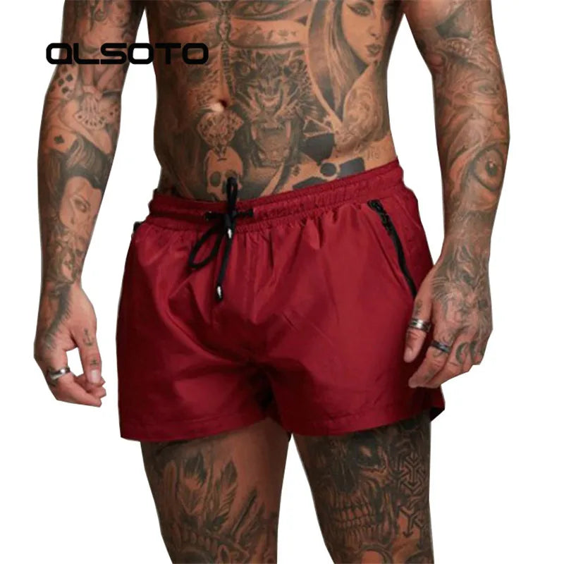 Herren Badehose Badeshort Kurze Hose Shorts Schwimmhose 100% Polyester NEU