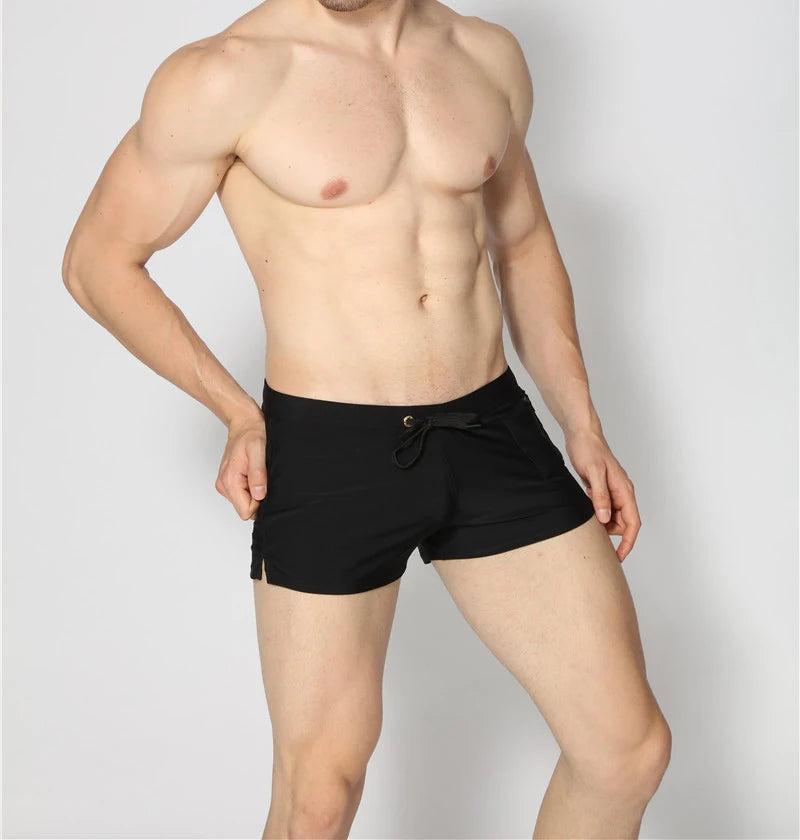 Costume Mare Uomo Pantaloncini corti Boxer Shorts Bagno Slip Interno Piscina