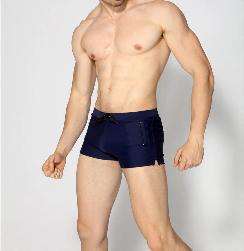 Herren Badehose Badeshort Kurze Hose Shorts Schwimmhose 100% Polyester NEU