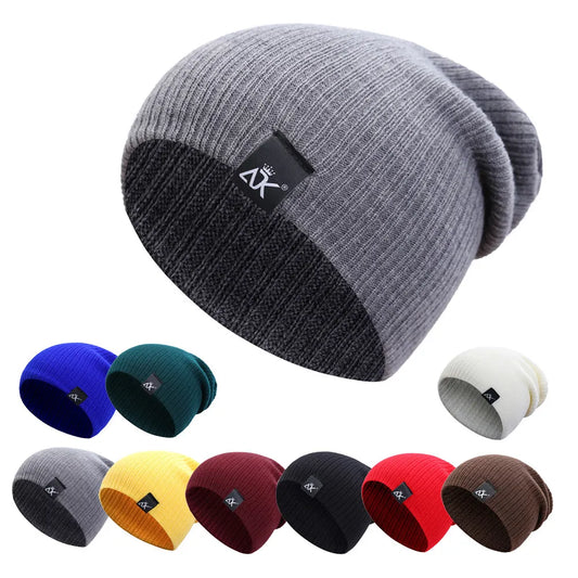 Warme Damen Herren Wintermütze Woll Mütze Strickmütze Kappe Hut Unisex