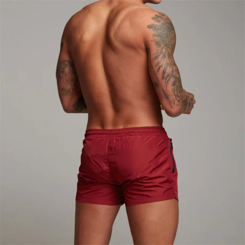 Herren Badehose Badeshort Kurze Hose Shorts Schwimmhose 100% Polyester NEU