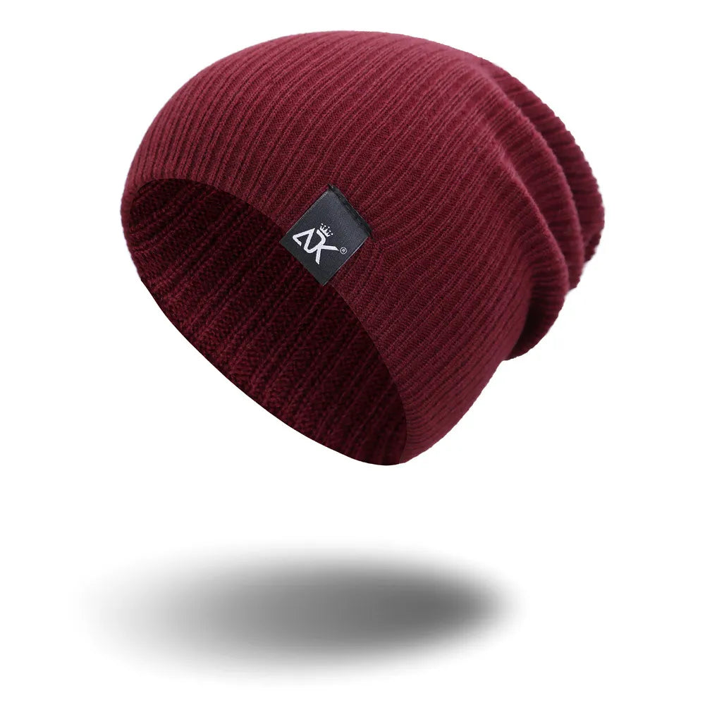 Warme Damen Herren Wintermütze Woll Mütze Strickmütze Kappe Hut Unisex