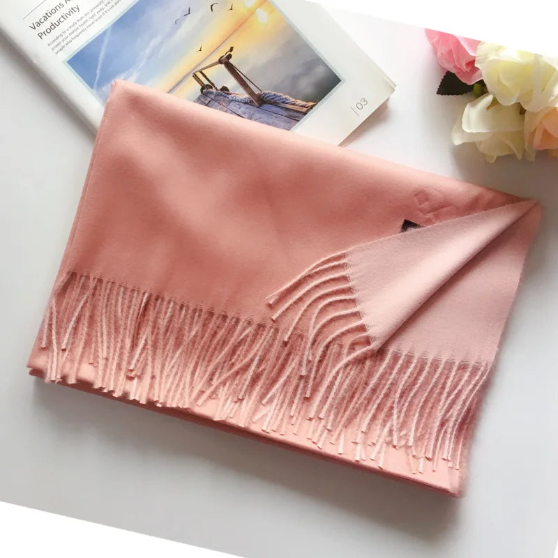 Damen Schal Winterschal Stola Schlauchschal Halstuch Wollschal Strickschal Loop