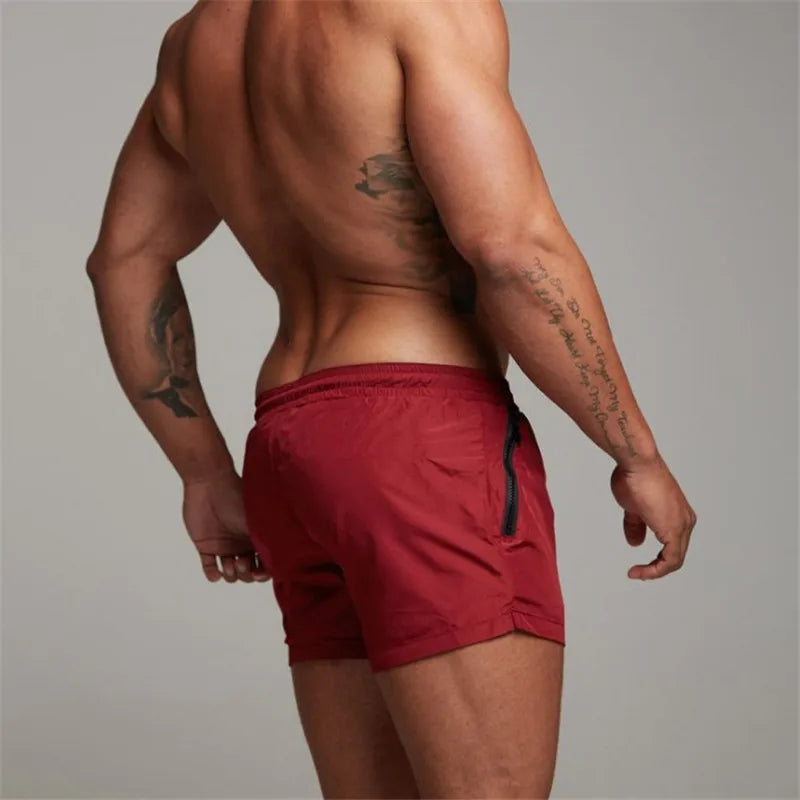 Herren Badehose Badeshort Kurze Hose Shorts Schwimmhose 100% Polyester NEU