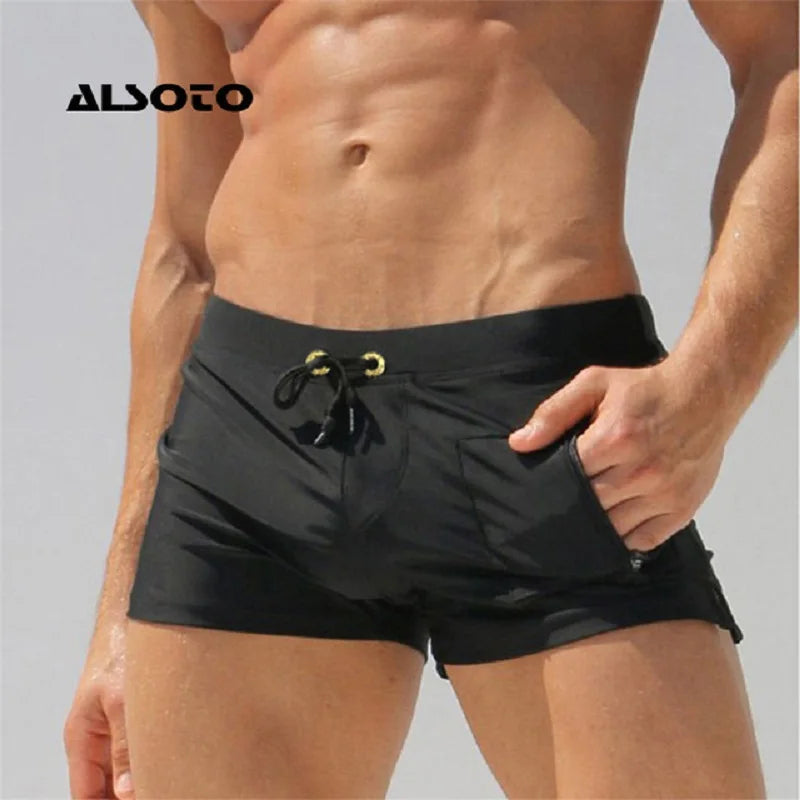 Costume Mare Uomo Pantaloncini corti Boxer Shorts Bagno Slip Interno Piscina