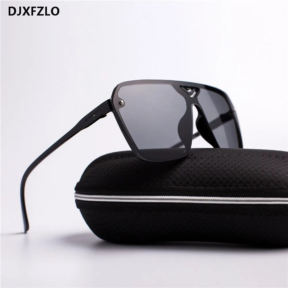 Fashion Sonnenbrille Herren HD Polarisiert 100% UV400 Polycarbonat Pilotenbrille