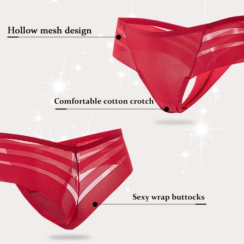 Frauen Tanga String Höschen Sexy Schlüpfer Slip Dessous Unterwäsche Panties