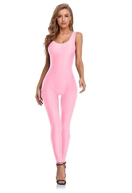 Damen Overall Bodycon Jumpsuit Streetwear Fitness-Strampler Playsuit Leggins