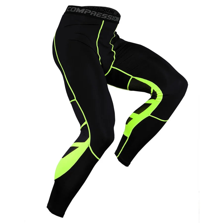Herren Leggings Sporthose Jogginghose Trainingshose Lauf Hose Kompressionshose