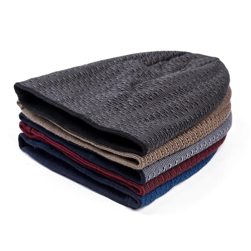 Warme Herren Damen Wintermütze Woll Mütze Strickmütze Kappe Hut Unisex