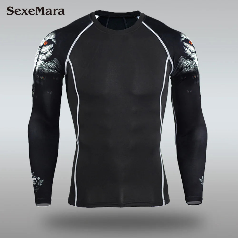 Trainingsanzug Kompressionshose Sporthose Kurzhose Shorts Laufshirts Sportshirt