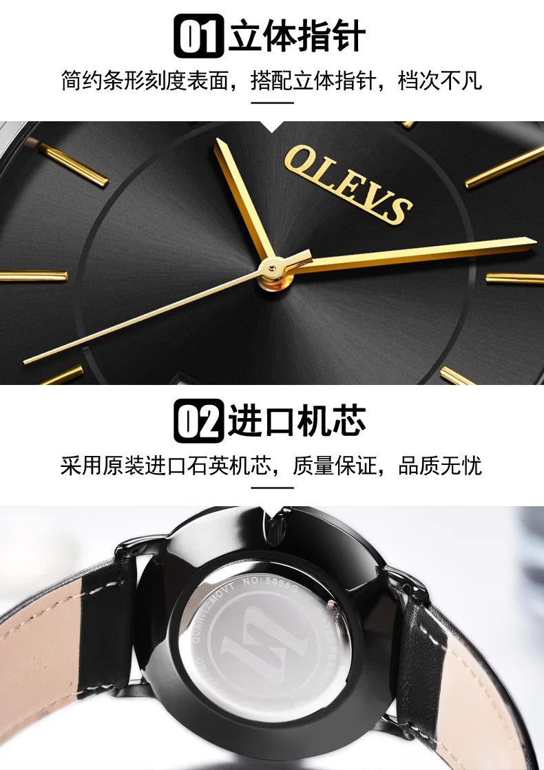 Orologio da Polso Donna Quarzo Quadrante Acciaio Inossidabile Classico Elegante