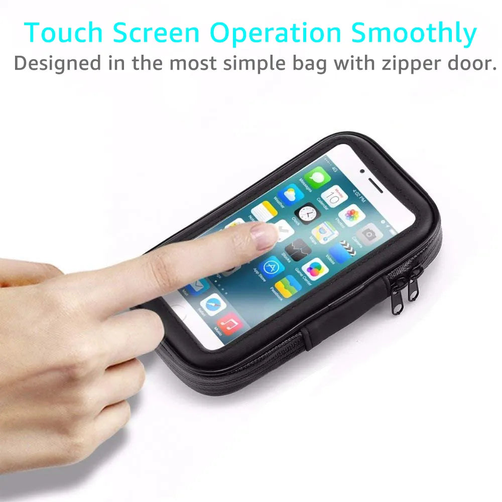 Fahrrad Handy Halterung Motorrad Lenker Roller Smartphone Halter 360°