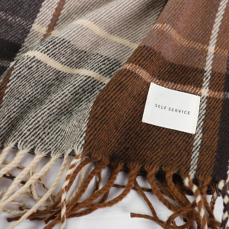 Damen Schal Winterschal Stola Schlauchschal Halstuch Wollschal Strickschal Loop