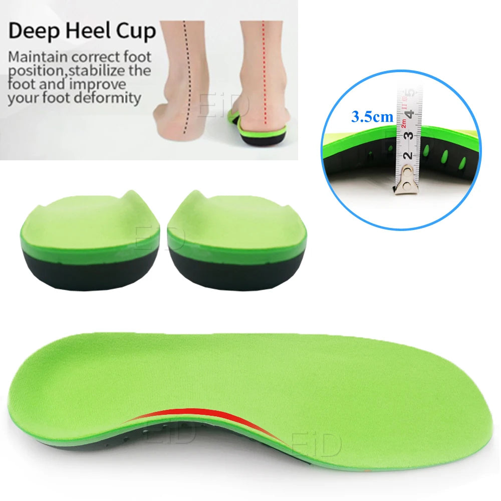 Orthopädische Einlegesohlen EVA Schuheinlagen Gel-Sohlen Sportschuh-Einlage