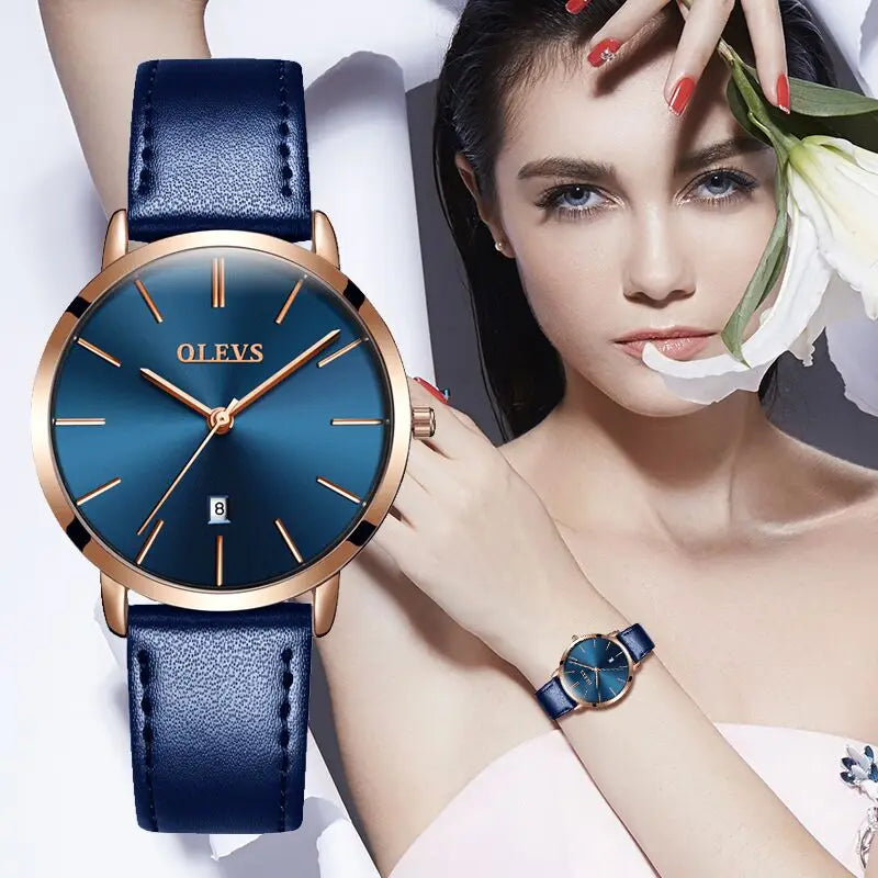 Orologio da Polso Donna Quarzo Quadrante Acciaio Inossidabile Classico Elegante